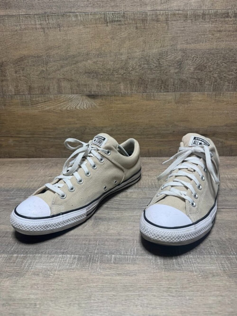 Converse All Star Shoreline Tan Canvas Sneakers Men's Size 12